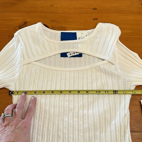 NWT Simon Miller Kai Cutout Top in Macadamia - Picture 12 of 14